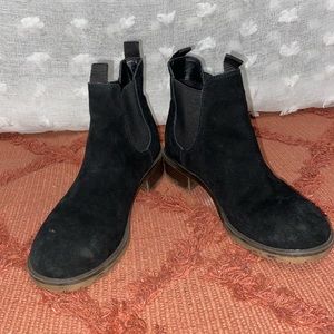 Black Mid Booties